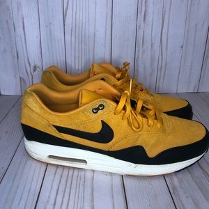 Nike Air Max 1 Premium Canyon Gold 512033-706 Size 13 2012